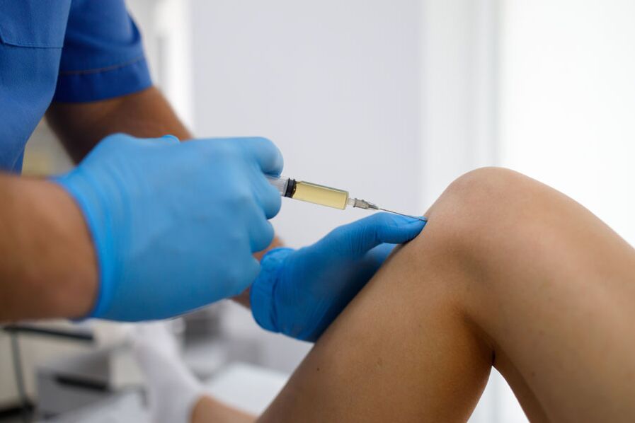 injections pour le traitement de l'arthrose